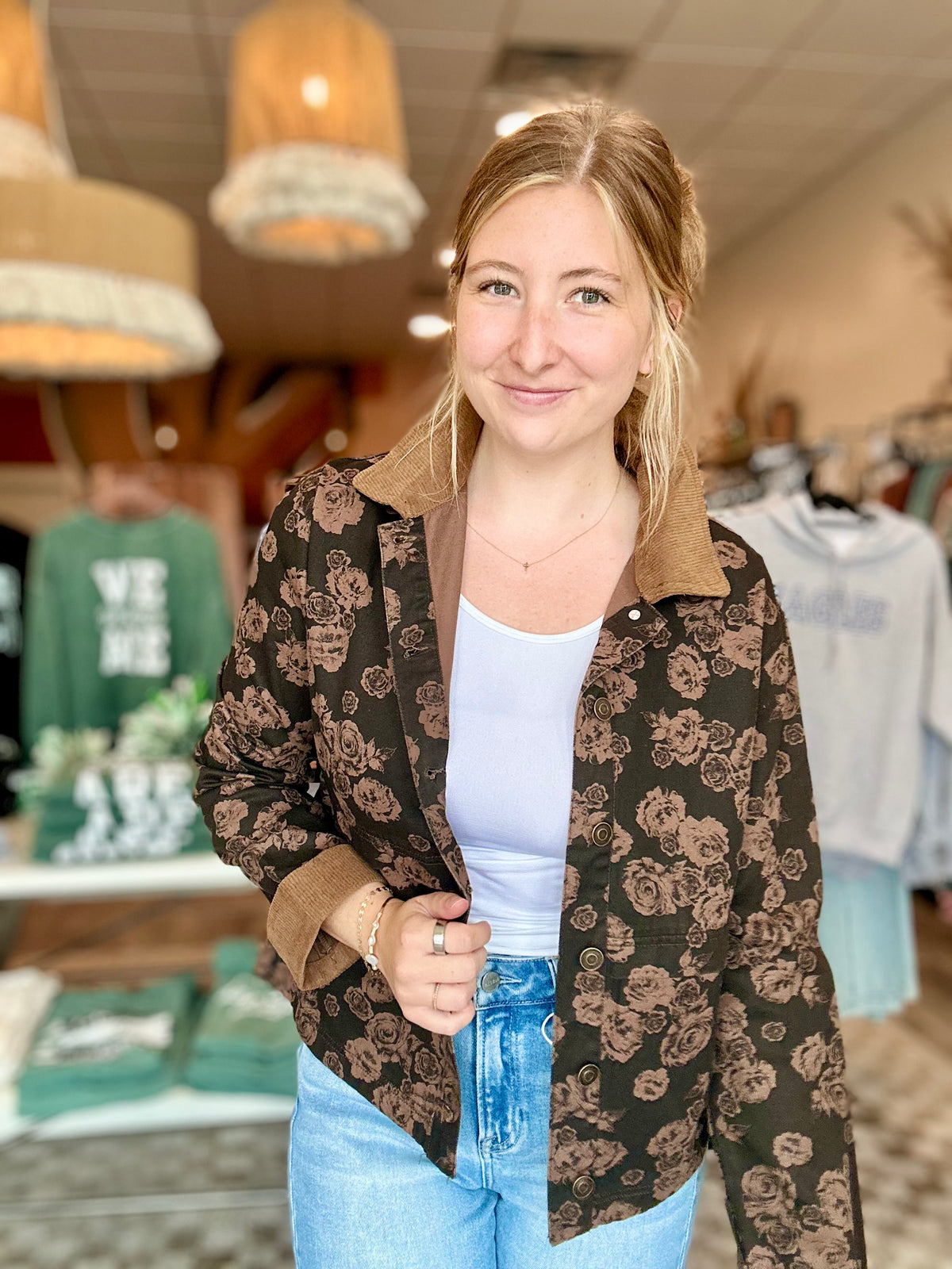 Danielle Jacket-Blu Pepper-R3vel Threads, Women's Fashion Boutique, Located in Hudsonville, Michigan