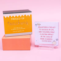 Phrases For Teachers Encouraging Desk Card Set-Callie Danielle-R3vel Threads, Women's Fashion Boutique, Located in Hudsonville, Michigan