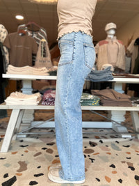Joelle Relaxed Denim-Risen-R3vel Threads, Women's Fashion Boutique, Located in Hudsonville, Michigan