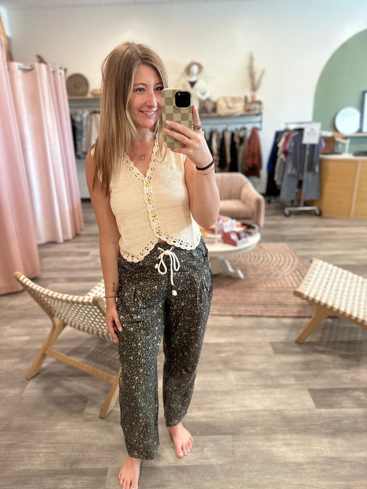 Charlotte Barrel Loose Pant-Anniewear-R3vel Threads, Women's Fashion Boutique, Located in Hudsonville, Michigan