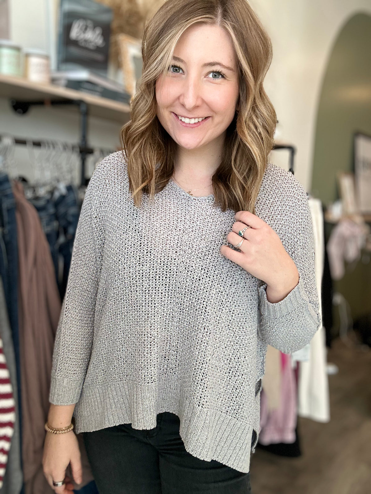 Emmi Sweater-Zenana-R3vel Threads, Women's Fashion Boutique, Located in Hudsonville, Michigan