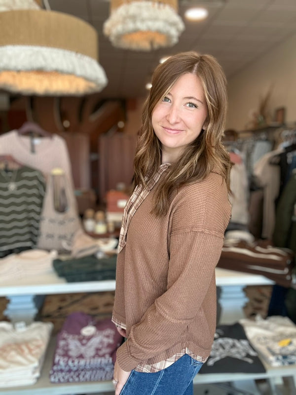 Iris Pullover-Doe & Rae-R3vel Threads, Women's Fashion Boutique, Located in Hudsonville, Michigan
