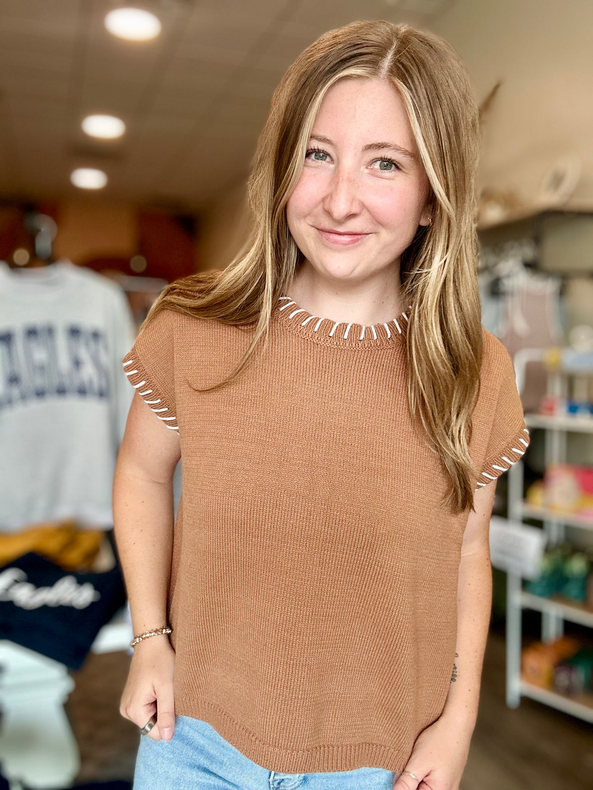 Emmy Sweater Vest-Zenana-R3vel Threads, Women's Fashion Boutique, Located in Hudsonville, Michigan