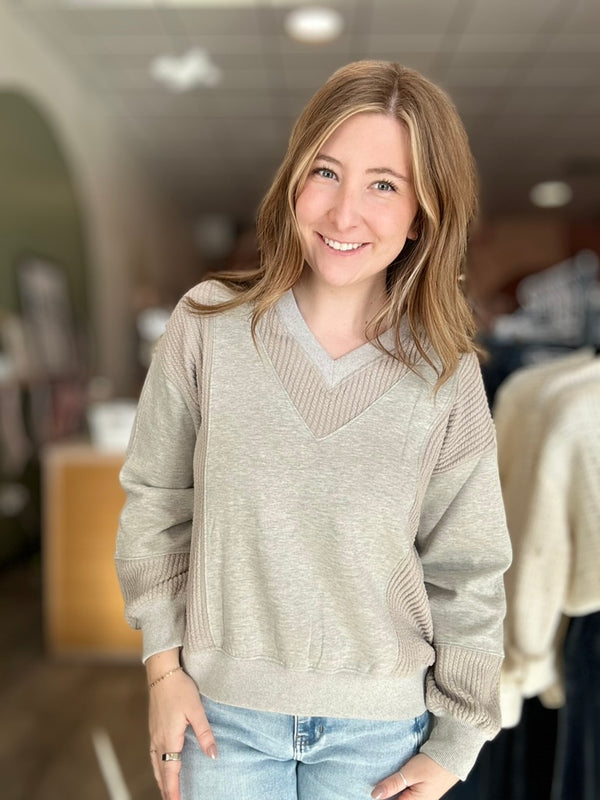 Noah Pullover-Doe & Rae-R3vel Threads, Women's Fashion Boutique, Located in Hudsonville, Michigan