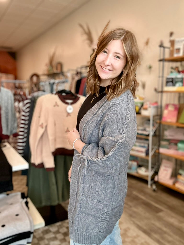 Kennedy Cardigan-Leto Accessories-R3vel Threads, Women's Fashion Boutique, Located in Hudsonville, Michigan