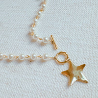 Star Pearl Necklace-ellison & young-R3vel Threads, Women's Fashion Boutique, Located in Hudsonville, Michigan