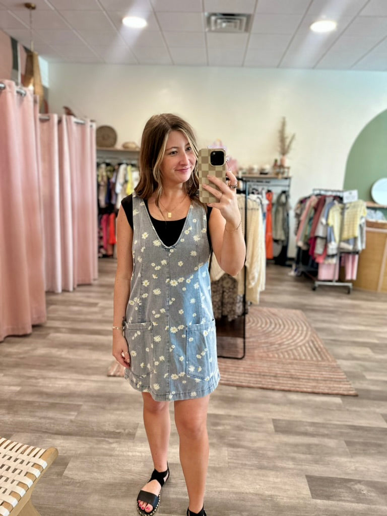 Millie Denim Dress-Sew in Love-R3vel Threads, Women's Fashion Boutique, Located in Hudsonville, Michigan