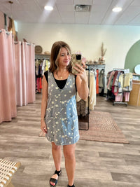 Millie Denim Dress-Sew in Love-R3vel Threads, Women's Fashion Boutique, Located in Hudsonville, Michigan