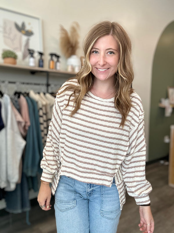 Taylor Pullover-Kori-R3vel Threads, Women's Fashion Boutique, Located in Hudsonville, Michigan