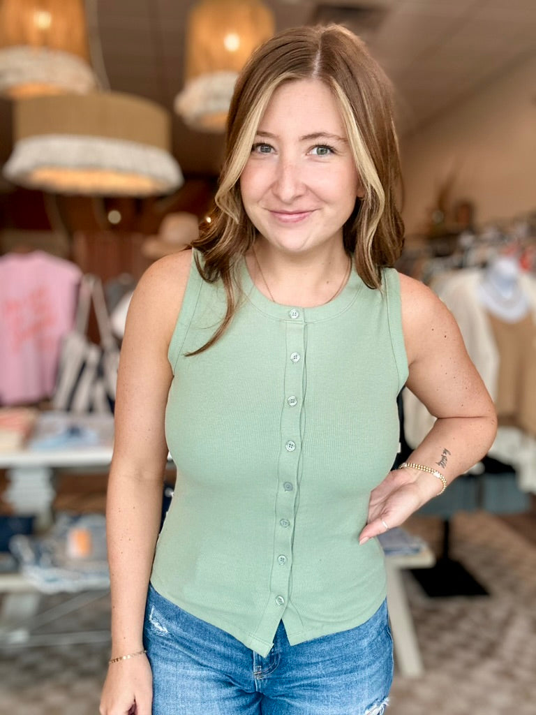 Keslee Tank-Double Zero-R3vel Threads, Women's Fashion Boutique, Located in Hudsonville, Michigan