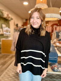 Mel Sweater- Black-Hyfve-R3vel Threads, Women's Fashion Boutique, Located in Hudsonville, Michigan