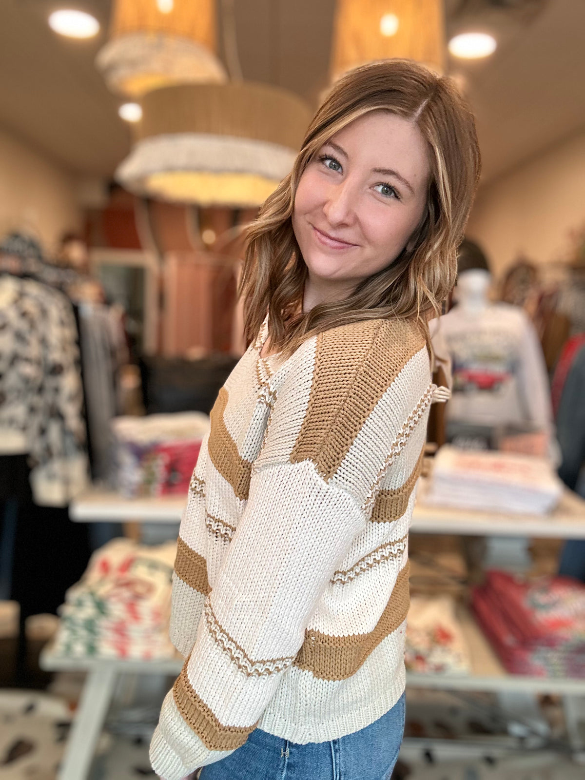 Parker Sweater-Bibi-R3vel Threads, Women's Fashion Boutique, Located in Hudsonville, Michigan