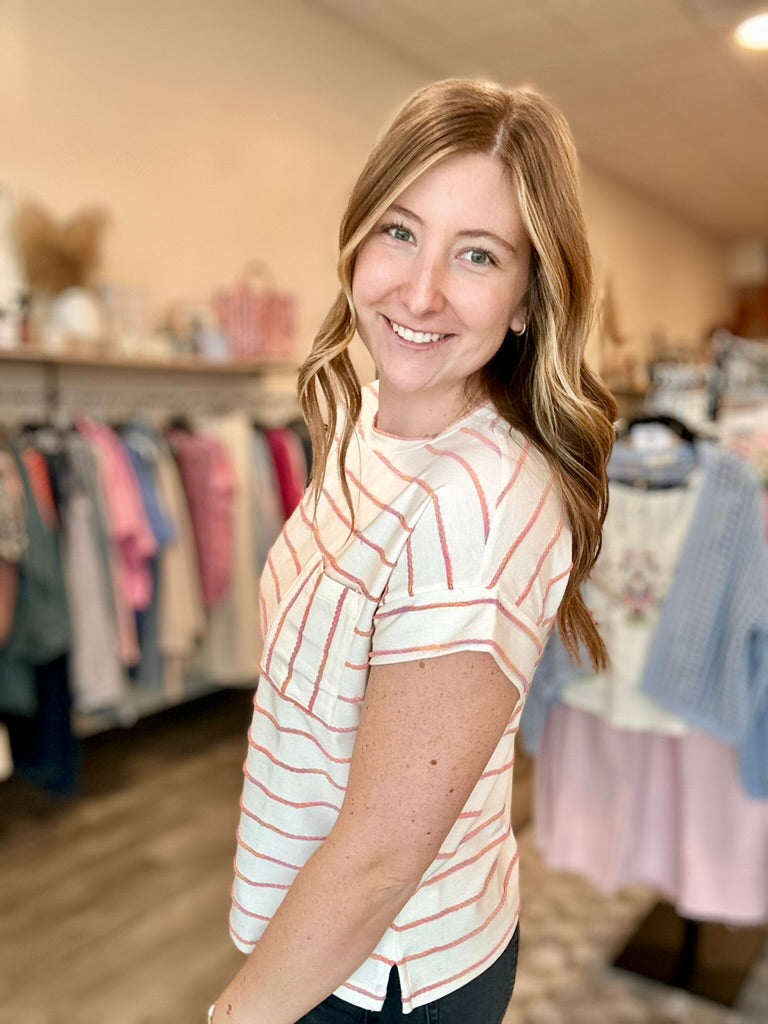 Casey Top-Sew in Love-R3vel Threads, Women's Fashion Boutique, Located in Hudsonville, Michigan