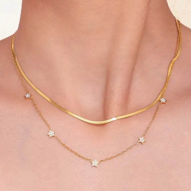 Star Layered Necklace