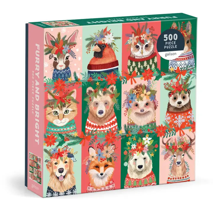 Furry & Bright Puzzle-r3velthreads-R3vel Threads, Women's Fashion Boutique, Located in Hudsonville, Michigan