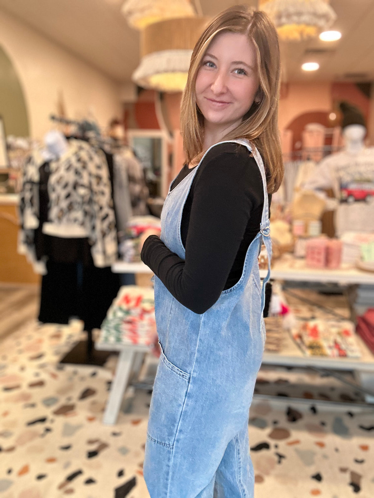 Ginger Denim Jumpsuit-Zenana-R3vel Threads, Women's Fashion Boutique, Located in Hudsonville, Michigan