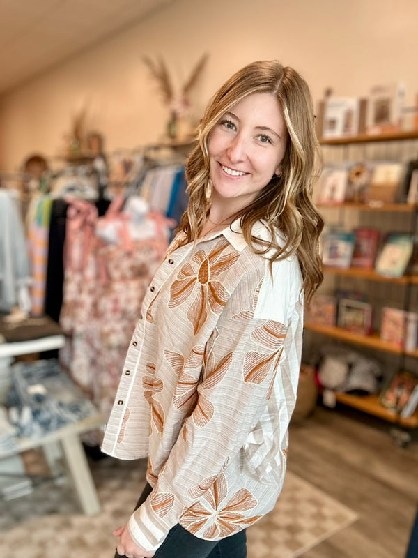 Laney Top-Sew in Love-R3vel Threads, Women's Fashion Boutique, Located in Hudsonville, Michigan