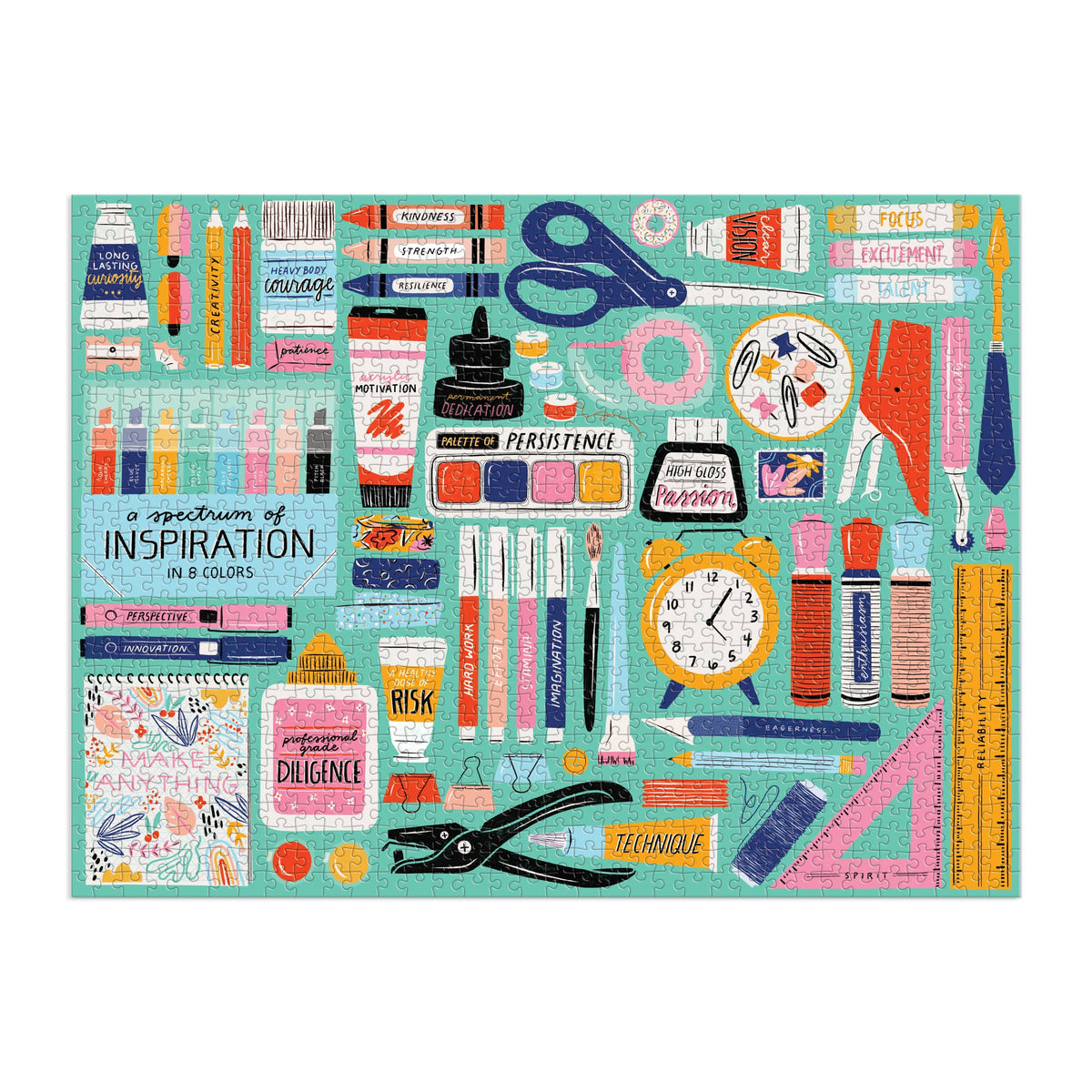 Tools for Creative Success 1000 Piece Puzzle-Chronicle Books-R3vel Threads, Women's Fashion Boutique, Located in Hudsonville, Michigan