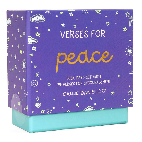 Verses for Peace – Bible Verse Card Set with Display Stand-Callie Danielle-R3vel Threads, Women's Fashion Boutique, Located in Hudsonville, Michigan