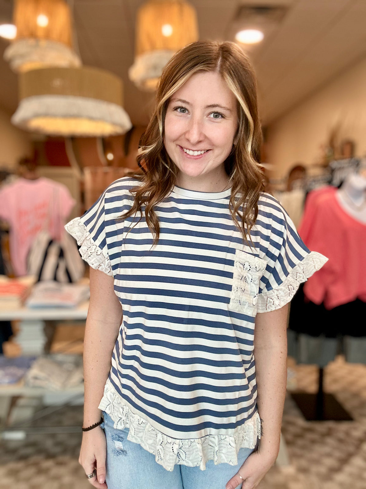 Julie Top-mello-R3vel Threads, Women's Fashion Boutique, Located in Hudsonville, Michigan