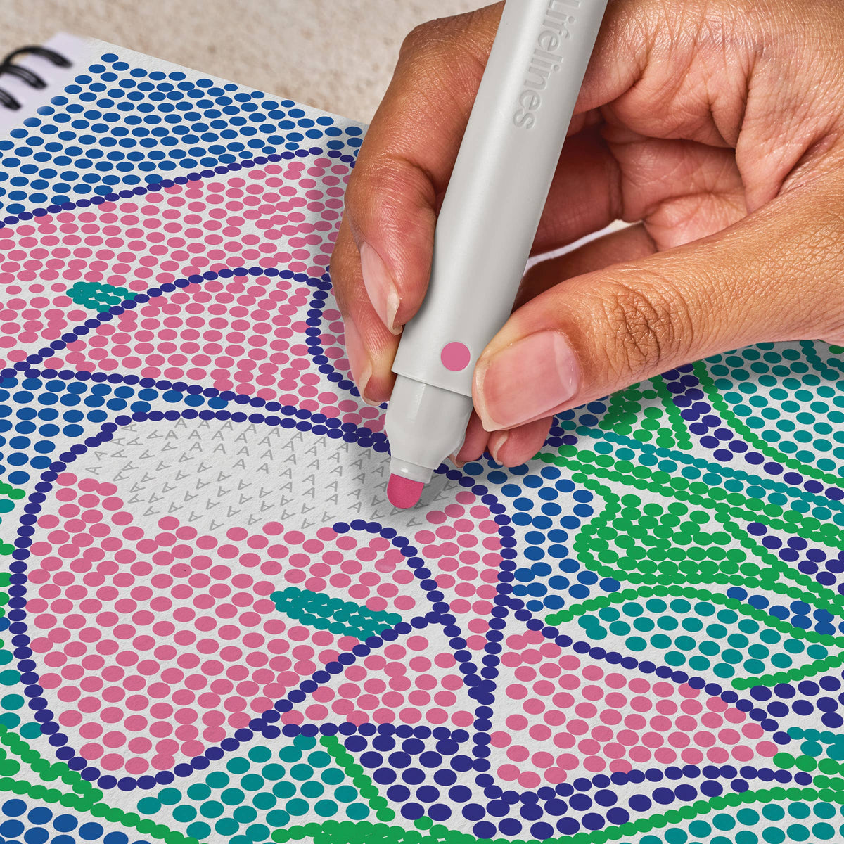 FlowArt -Dot by Letter- Botanicals-Lifelines-R3vel Threads, Women's Fashion Boutique, Located in Hudsonville, Michigan