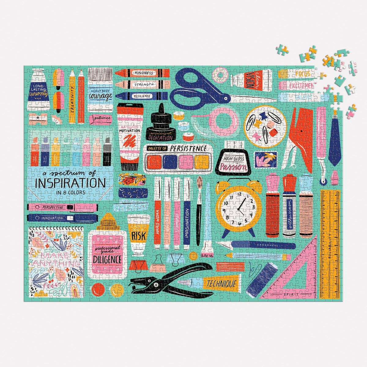 Tools for Creative Success 1000 Piece Puzzle-Chronicle Books-R3vel Threads, Women's Fashion Boutique, Located in Hudsonville, Michigan