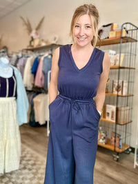 Karson Jumpsuit-Doe & Rae-R3vel Threads, Women's Fashion Boutique, Located in Hudsonville, Michigan