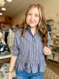 Simone Top-Bluivy-R3vel Threads, Women's Fashion Boutique, Located in Hudsonville, Michigan