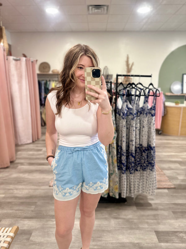Misty Shorts-New in-R3vel Threads, Women's Fashion Boutique, Located in Hudsonville, Michigan