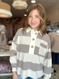 Makenna Top-Blu Pepper-R3vel Threads, Women's Fashion Boutique, Located in Hudsonville, Michigan