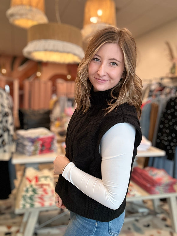 Nora Sweater Vest-&Merci-R3vel Threads, Women's Fashion Boutique, Located in Hudsonville, Michigan