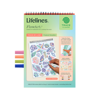 FlowArt -Trace By Line Tropical Paradise