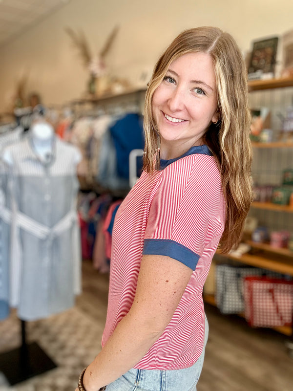Jojo Top-Les Amis-R3vel Threads, Women's Fashion Boutique, Located in Hudsonville, Michigan