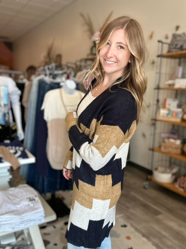 Ginger Cardi-Doe & Rae-R3vel Threads, Women's Fashion Boutique, Located in Hudsonville, Michigan