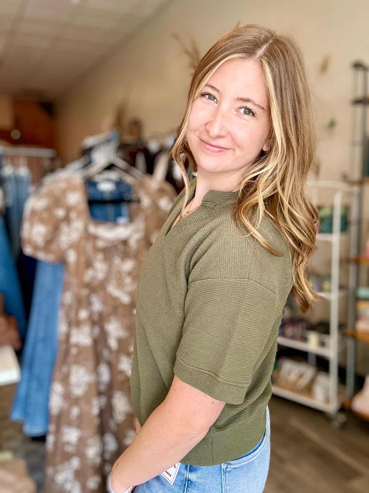 Amber Top-tres bien-R3vel Threads, Women's Fashion Boutique, Located in Hudsonville, Michigan