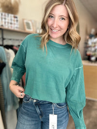 Kelli Long Sleeve-Zenana-R3vel Threads, Women's Fashion Boutique, Located in Hudsonville, Michigan