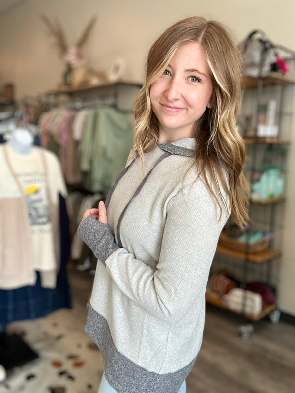 Stella Hoodie-Doe & Rae-R3vel Threads, Women's Fashion Boutique, Located in Hudsonville, Michigan