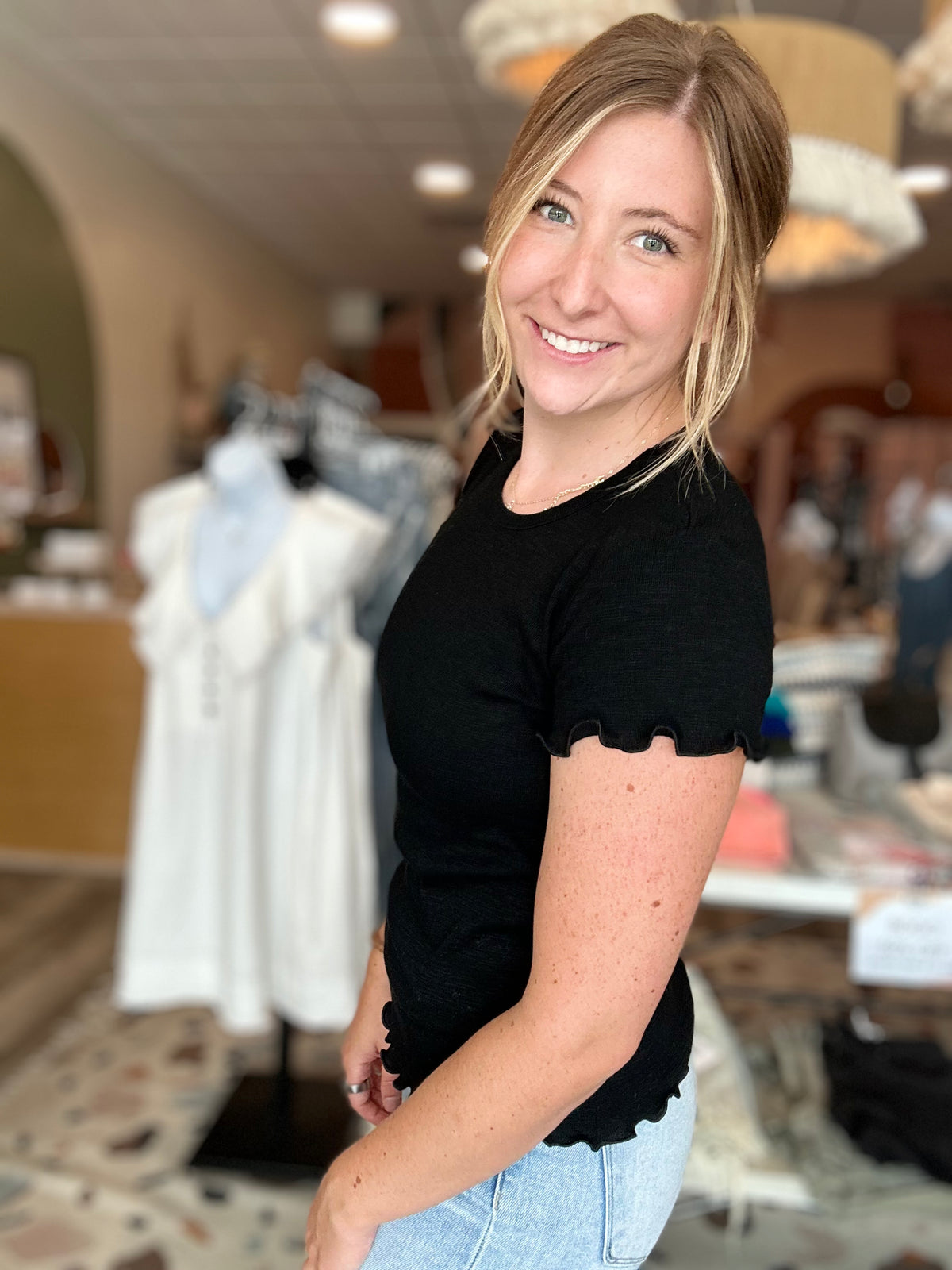 Elise Top-Aemi + Co-R3vel Threads, Women's Fashion Boutique, Located in Hudsonville, Michigan