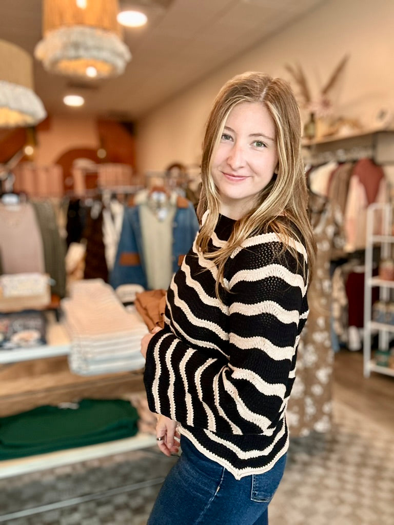 Tara Sweater-Doe & Rae-R3vel Threads, Women's Fashion Boutique, Located in Hudsonville, Michigan