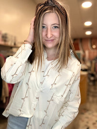 Marlene Button Down-GeeGee-R3vel Threads, Women's Fashion Boutique, Located in Hudsonville, Michigan