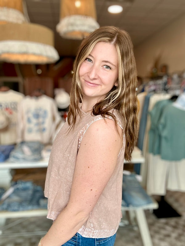 Lucy Tank-Double Zero-R3vel Threads, Women's Fashion Boutique, Located in Hudsonville, Michigan