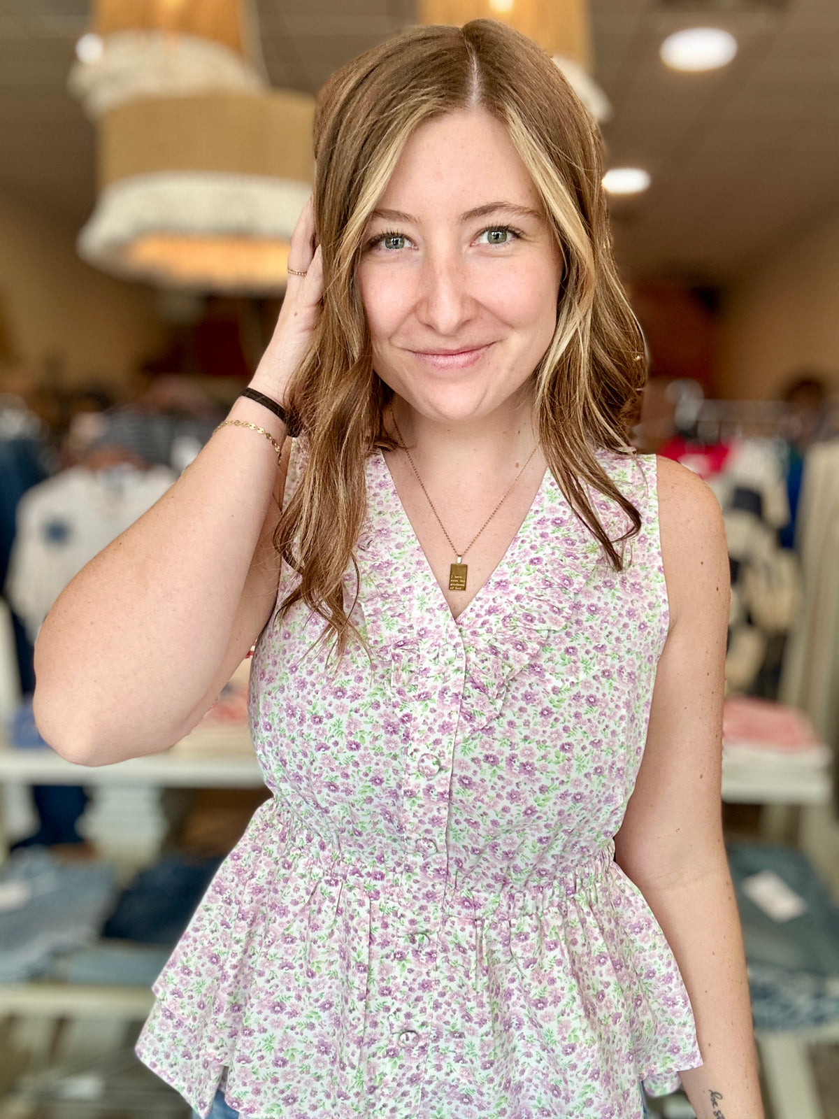 Paislee Top-Doe & Rae-R3vel Threads, Women's Fashion Boutique, Located in Hudsonville, Michigan