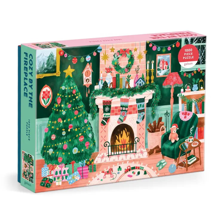 Cozy by the Fireplace Puzzle-r3velthreads-R3vel Threads, Women's Fashion Boutique, Located in Hudsonville, Michigan