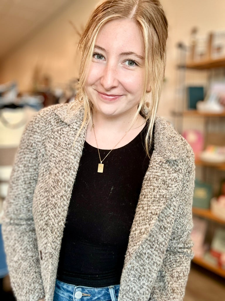Jasmine Sweater Jacket-Be Cool-R3vel Threads, Women's Fashion Boutique, Located in Hudsonville, Michigan
