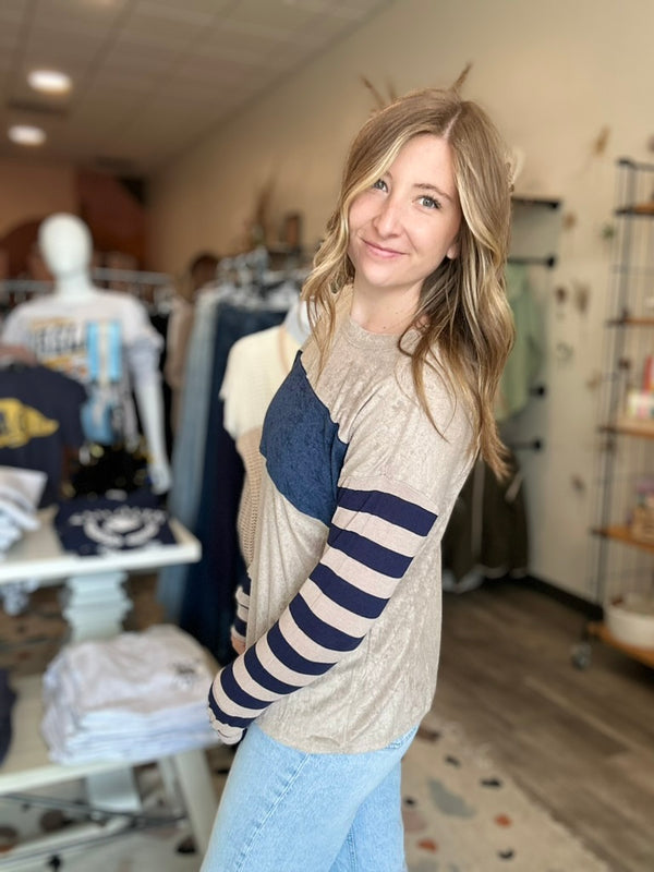 Brooke Longsleeve-Doe & Rae-R3vel Threads, Women's Fashion Boutique, Located in Hudsonville, Michigan