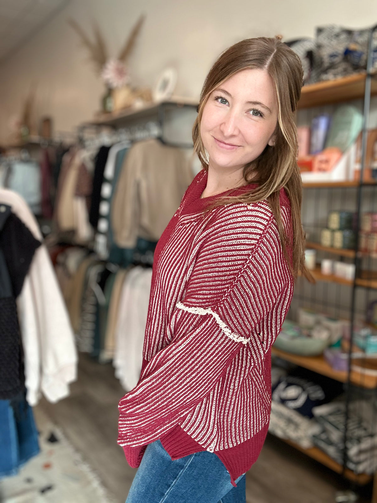 Keaton Sweater-New in-R3vel Threads, Women's Fashion Boutique, Located in Hudsonville, Michigan