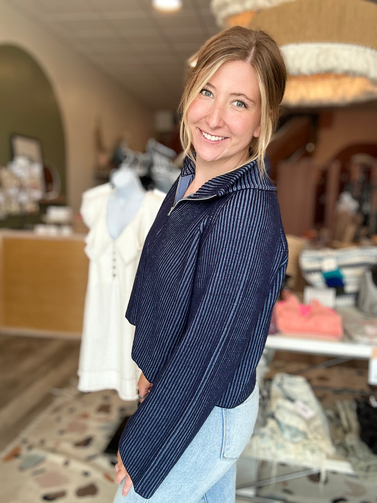 Adeline Sweater-Zenana-R3vel Threads, Women's Fashion Boutique, Located in Hudsonville, Michigan