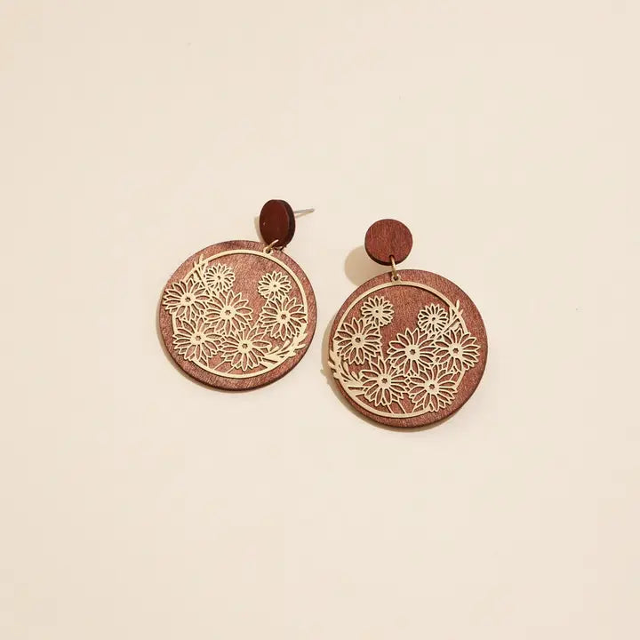 Lindsey Earring-Frem-R3vel Threads, Women's Fashion Boutique, Located in Hudsonville, Michigan