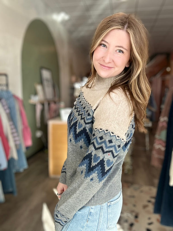 Justine Sweater-Hem & Thread-R3vel Threads, Women's Fashion Boutique, Located in Hudsonville, Michigan