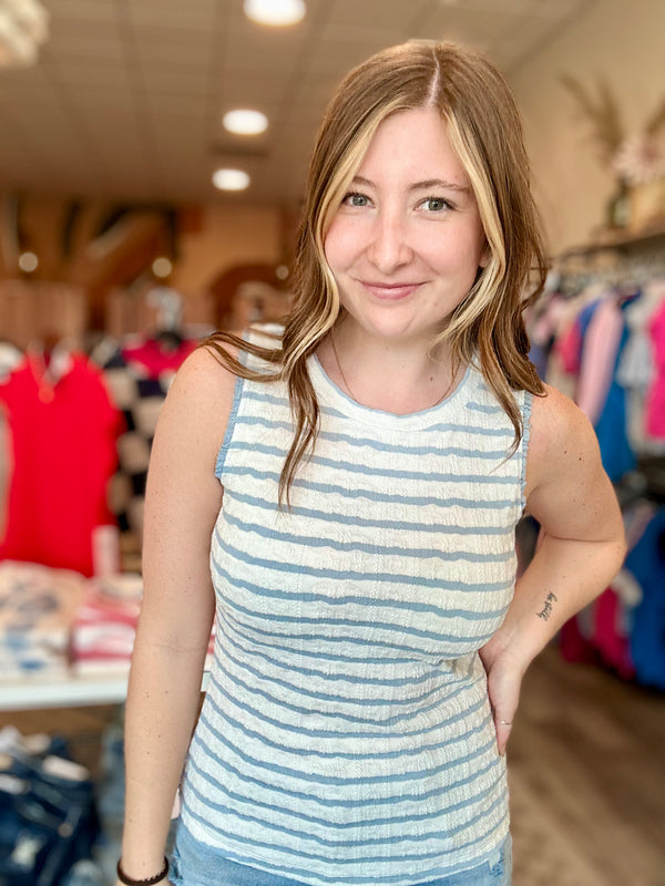 Kaylin Tank-Doe & Rae-R3vel Threads, Women's Fashion Boutique, Located in Hudsonville, Michigan